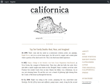 Tablet Screenshot of californica.net